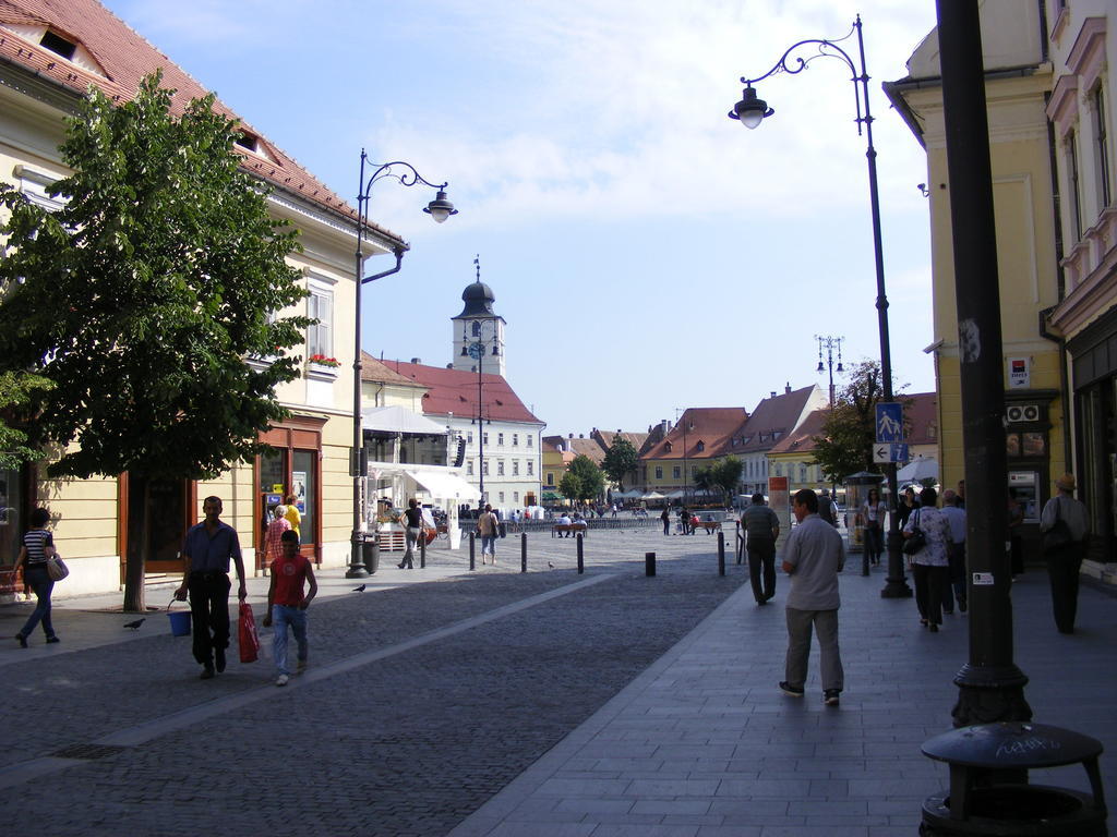 Garsoniera Central Sibiu Habitación foto